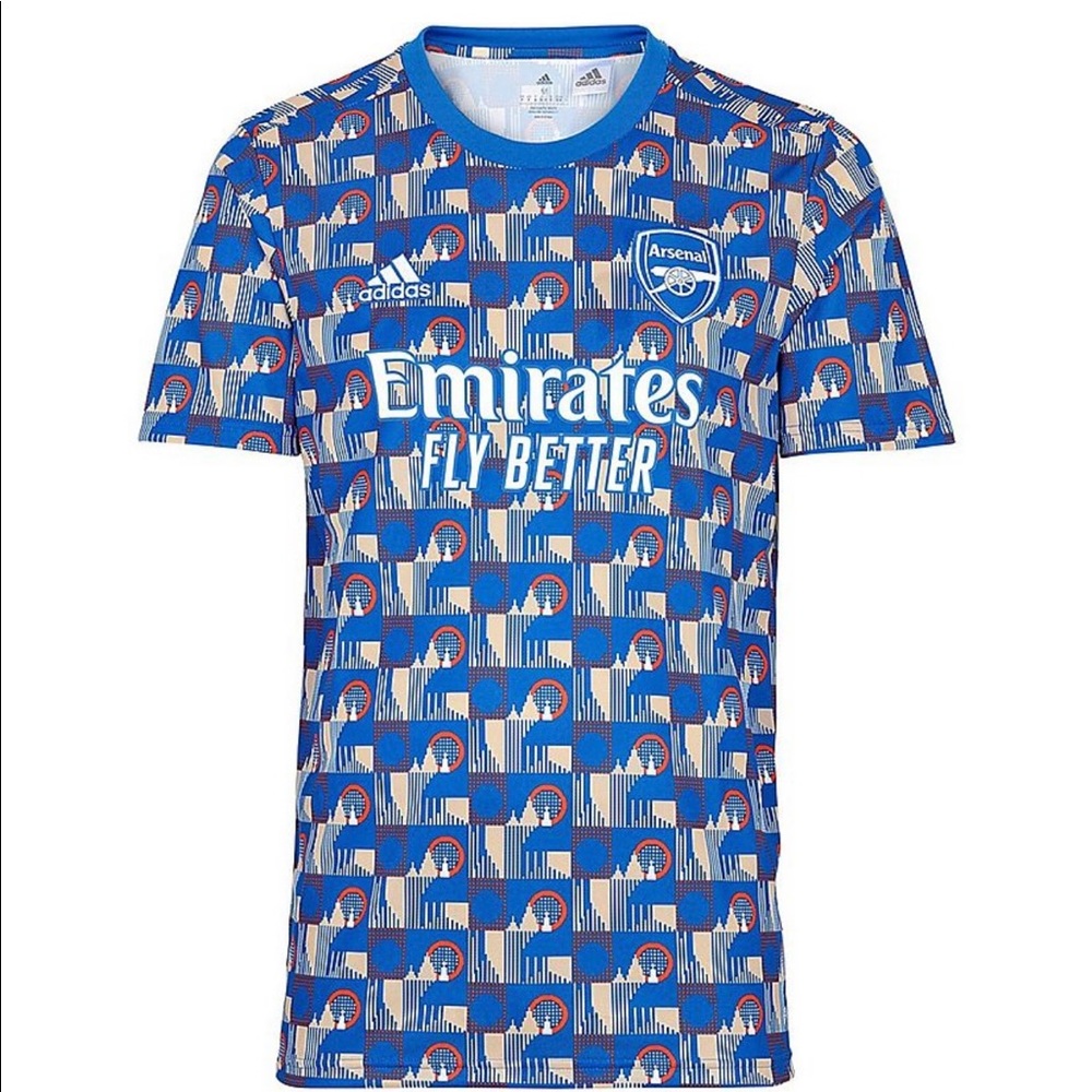 Arsenal TFL Warm Up 21/22 NWT